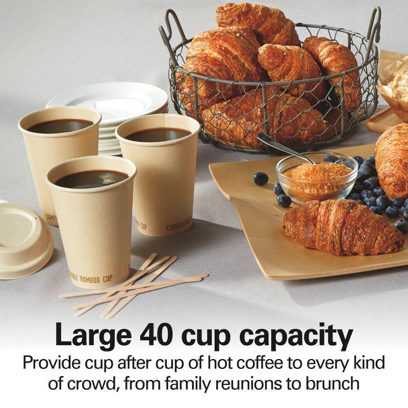 Hamilton Beach Hamilton Beach® BrewStation® 40-Cup Stainless Steel Dispensing Coffee Urn