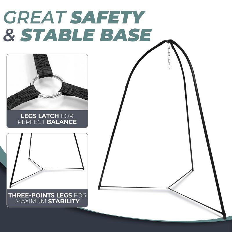 Sorbus Sorbus Tripod Adjustable Hanging Chair Stand (Chair not included)