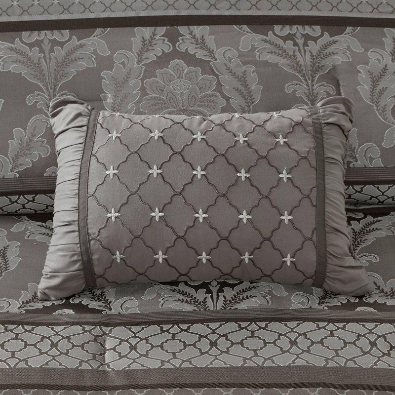 Madison Park Bellagio 7 Piece Jacquard Comforter Set