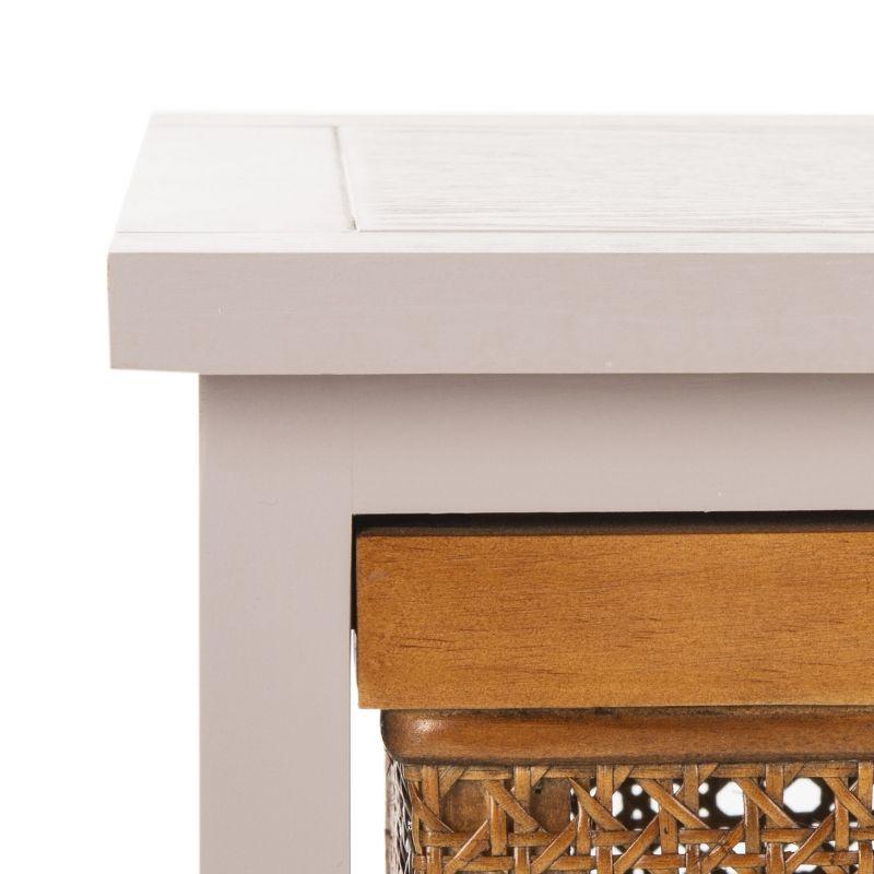 Jackson 4 Drawer Unit - AMH6504 - Barley/Cane Drawers - Safavieh Couture