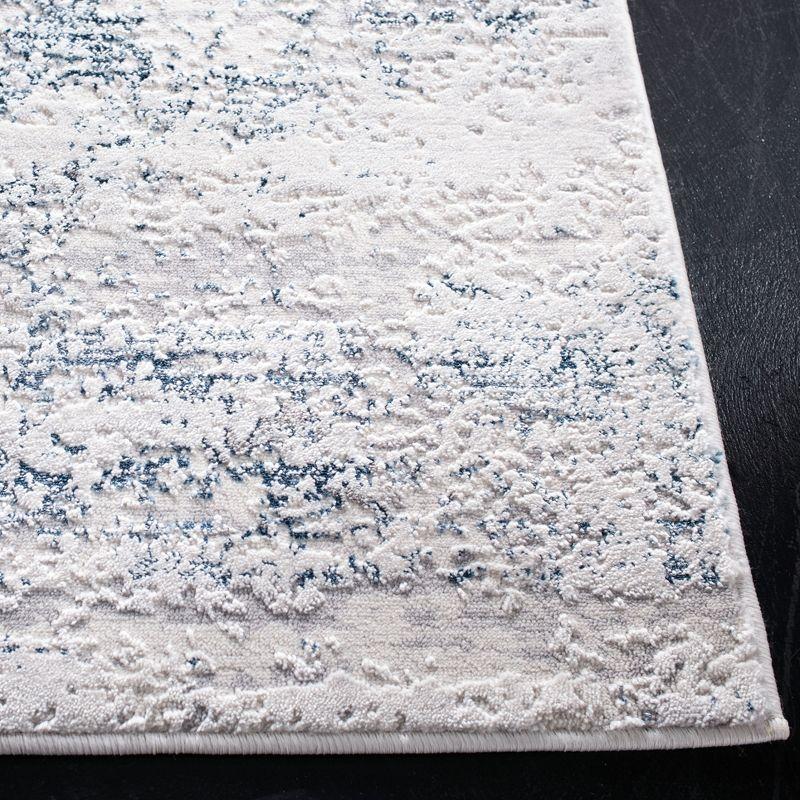 Amalfi AMF572 Power Loomed Accent Rug - Cream/Navy - 3'x5' - Safavieh.
