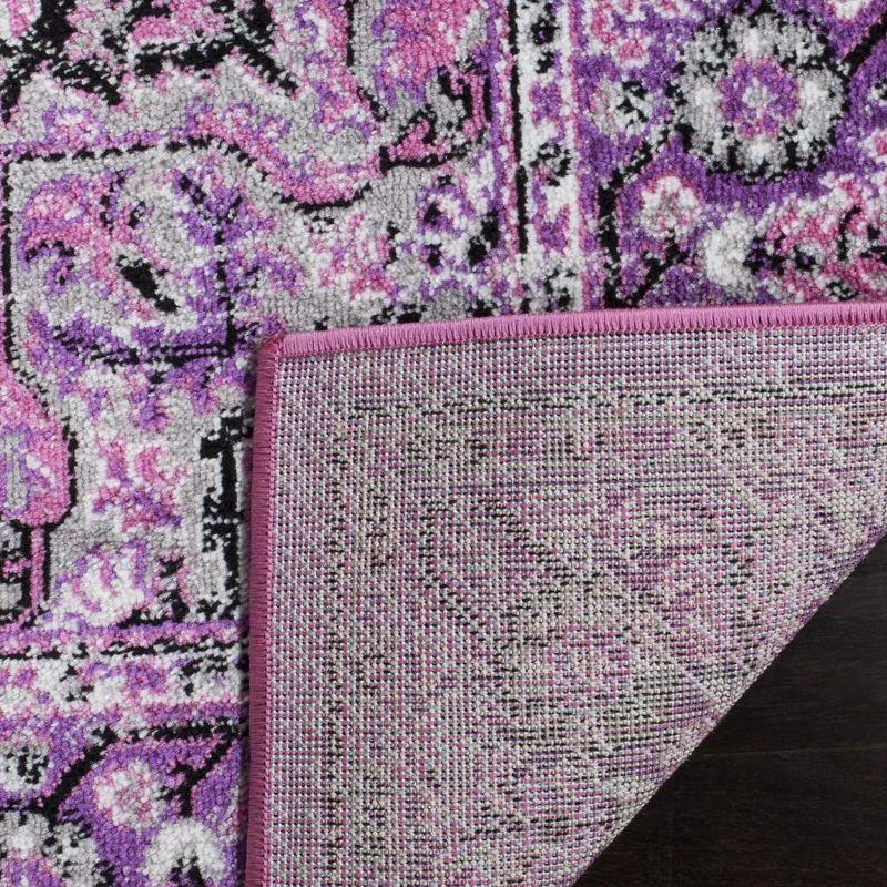 Skyler SKY126 Power Loomed Indoor Area Rug - Pink/Ivory - 8'x10' - Safavieh