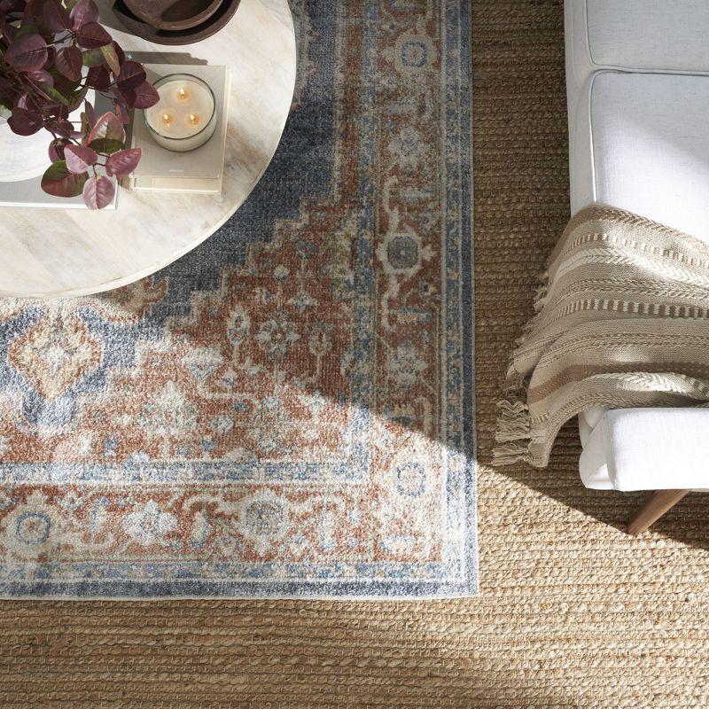 Nourison Farmhouse Natural Jute Flatwoven Rug