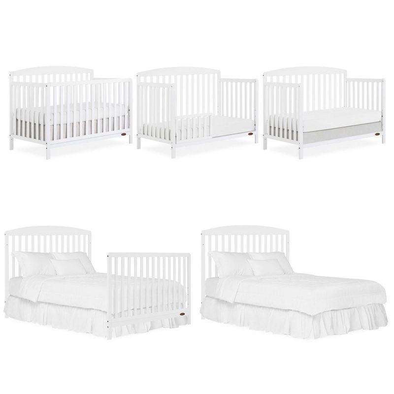 Dream On Me Odelle 5 in 1 Convertible Crib, JPMA & Greenguard Gold Certified