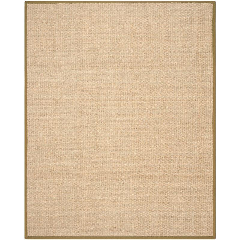 Natural Fiber NF114 Power Loomed Indoor Area Rug - Natural/Olive - 9'x12' - Safavieh