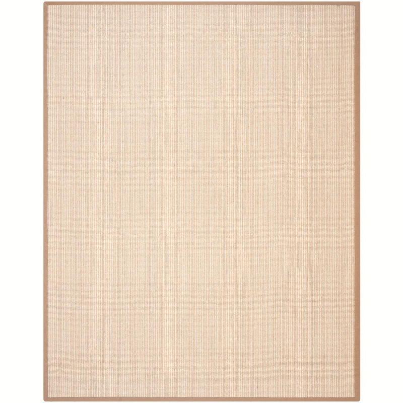 Natural Fiber NF442 Power Loomed Indoor Area Rug - Tan/Tan - 7'6"x9'6" - Safavieh.