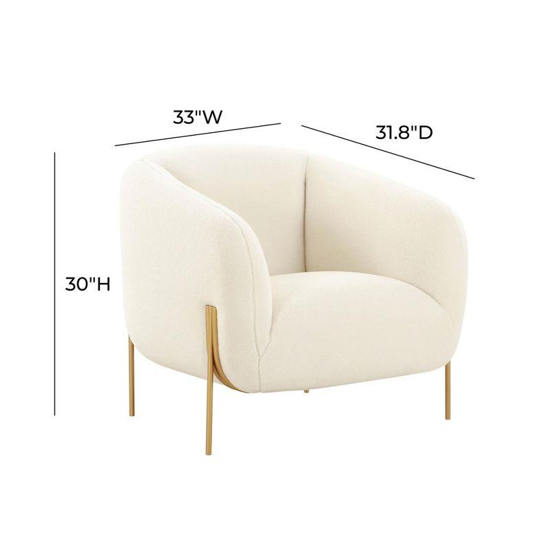 TOV Furniture Kandra Velvet Accent Chair