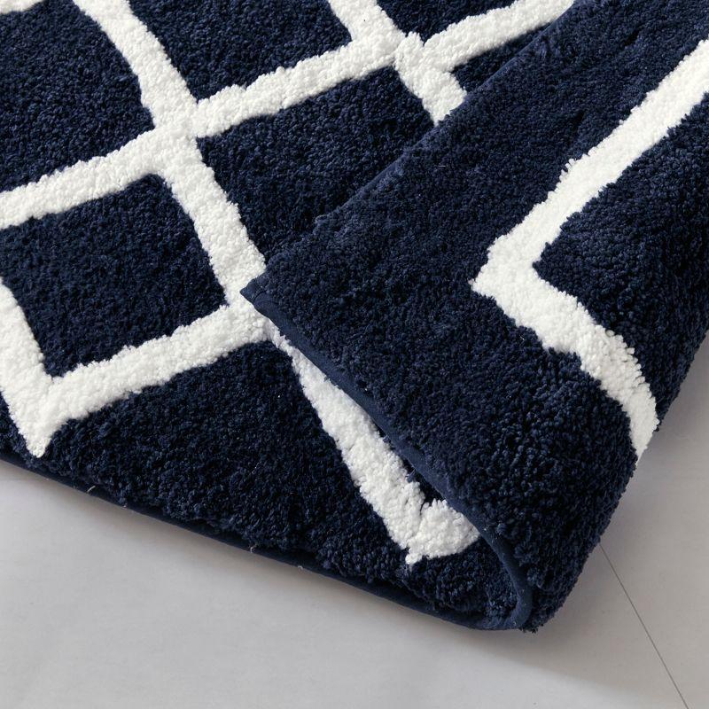 Madison Park Bittman Reversible High Pile Tufted Bath Rug