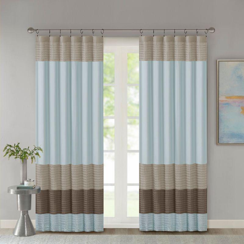 Amherst Polyoni Pintuck Curtain Panel