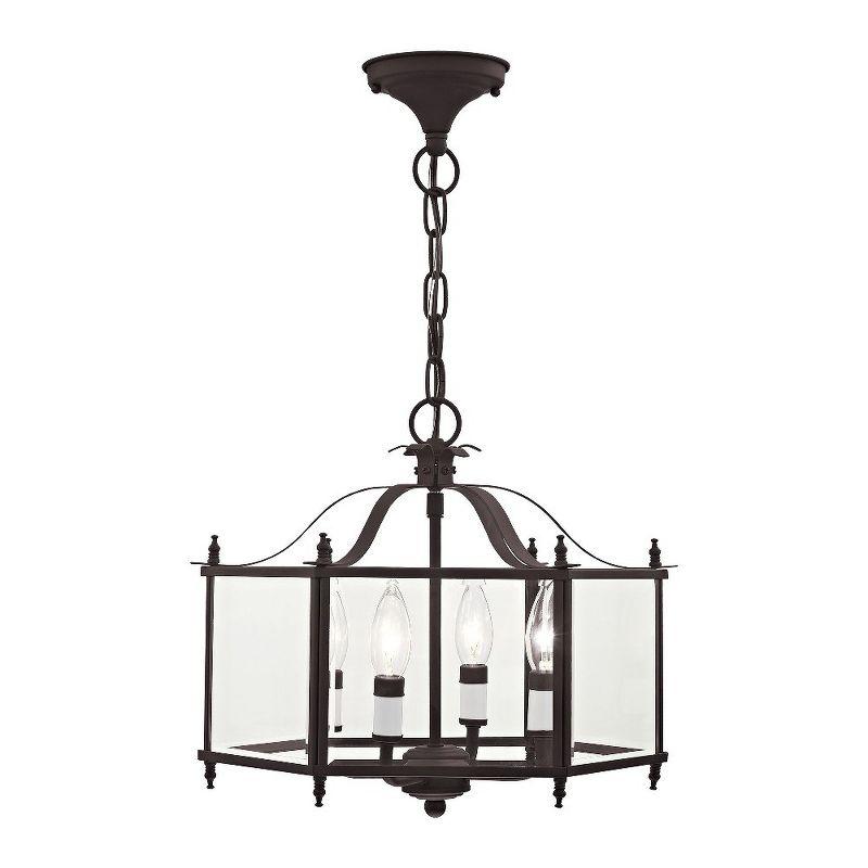 Livex Lighting Livingston 4 - Light Pendant in  Bronze