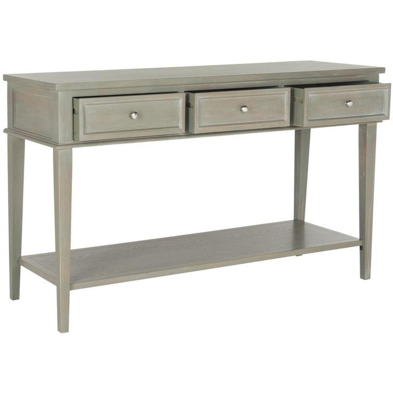Manelin Console - AMH6641C - Gray - Safavieh Couture