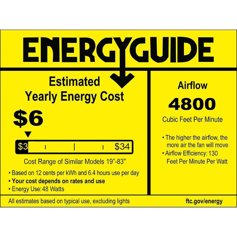 65" Minka Aire Farmhouse Indoor Ceiling Fan with Dimmable LED Light Oil Rubbed Bronze for Living Room Kitchen Bedroom Family House