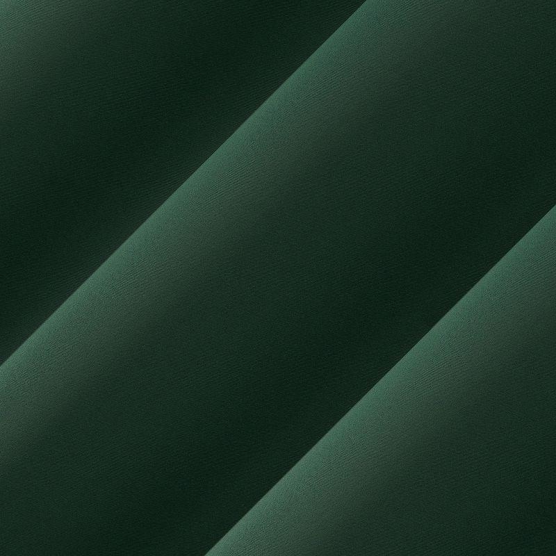 40"x95" Sun Zero Blackout Kenneth Energy Saving Grommet Curtain Panel Evergreen: Modern, Thermal Insulated, Noise Reduction