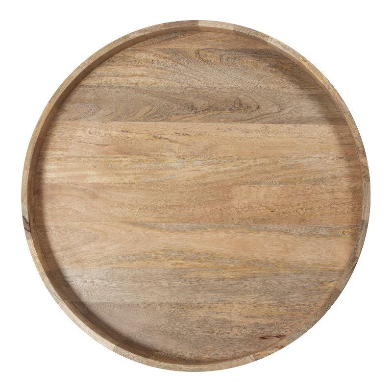 Kate and Laurel Avery Round Wood Coffee Table