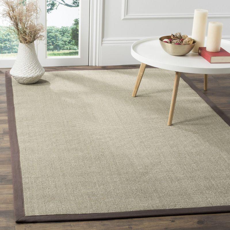 Natural Fiber NF441 Power Loomed Indoor Area Rug - Taupe/Light Brown - 5'x8' - Safavieh.