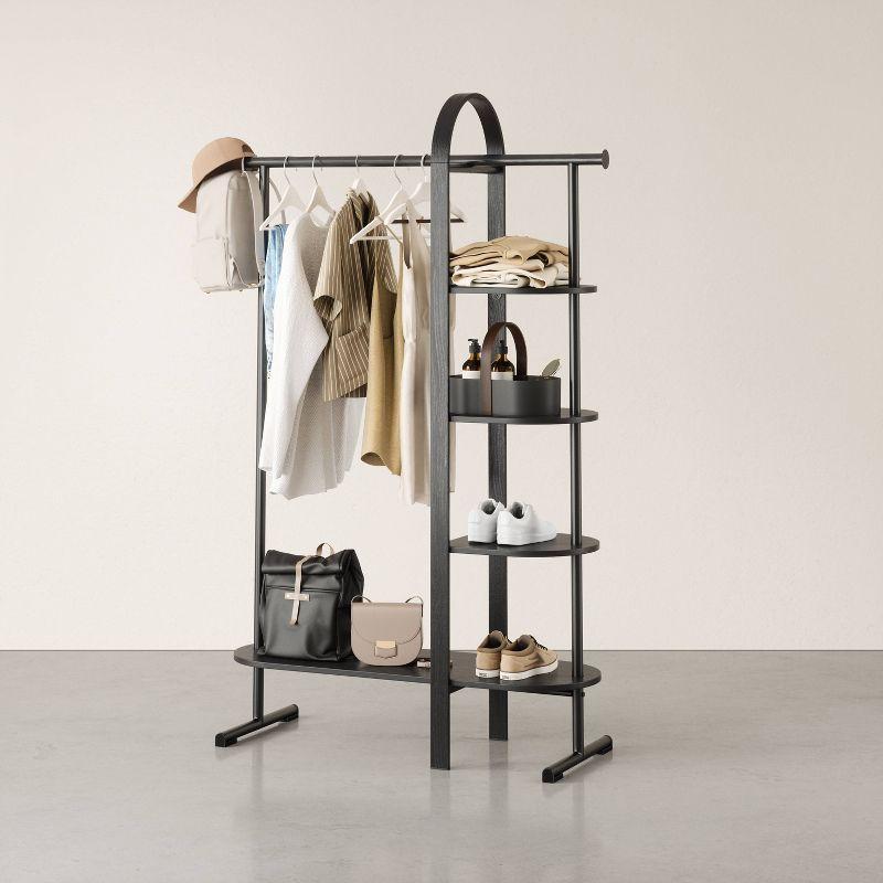 Bellwood 15'' Solid Wood Clothing Rack