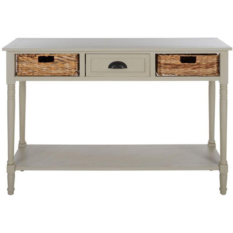 Christa Console - AMH5737D - Gray - Safavieh Couture