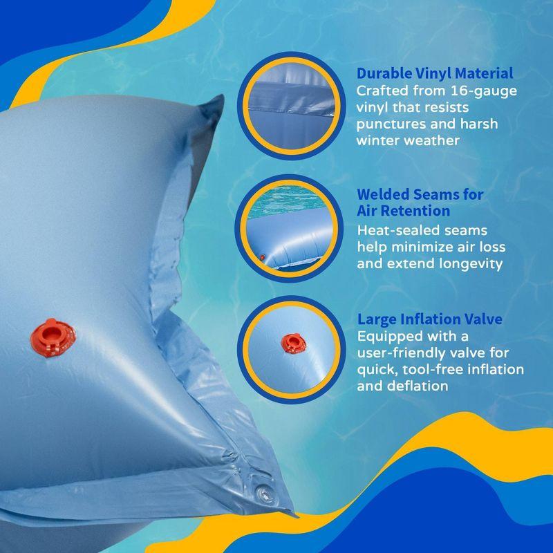 Blue Wave 4-ft x 8-ft Air Pillow for Above Ground Pool