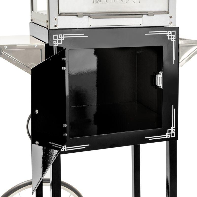 Olde Midway Olde Midway Vintage Popcorn Machine and Cart