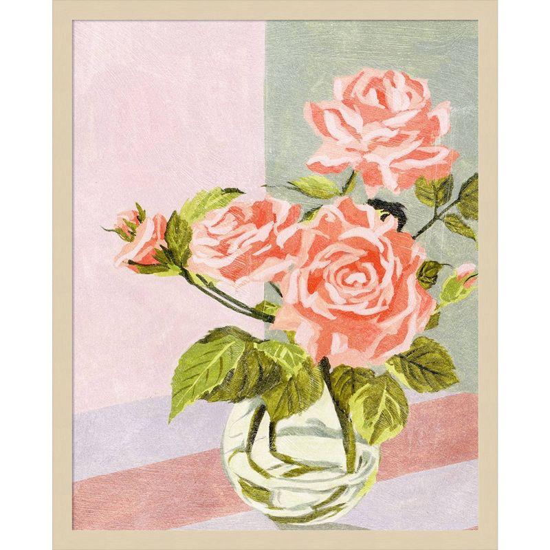 Amanti Art Douces Roses I by Melissa Wang Framed Wall Art Print