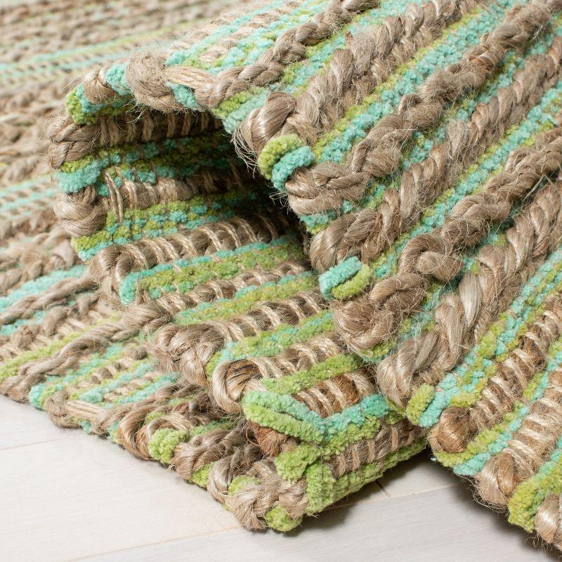 Cape Cod CAP851 Woven Indoor Area Rug - Green - 6'x6' - Safavieh