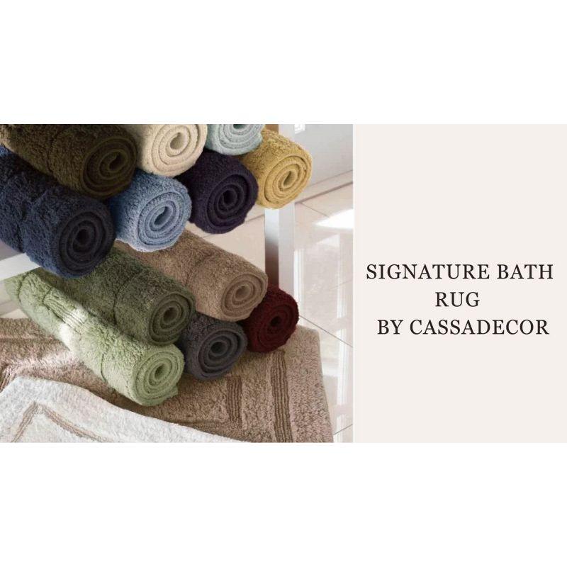 20"x32" Signature Bath Rug Pink - Cassadecor