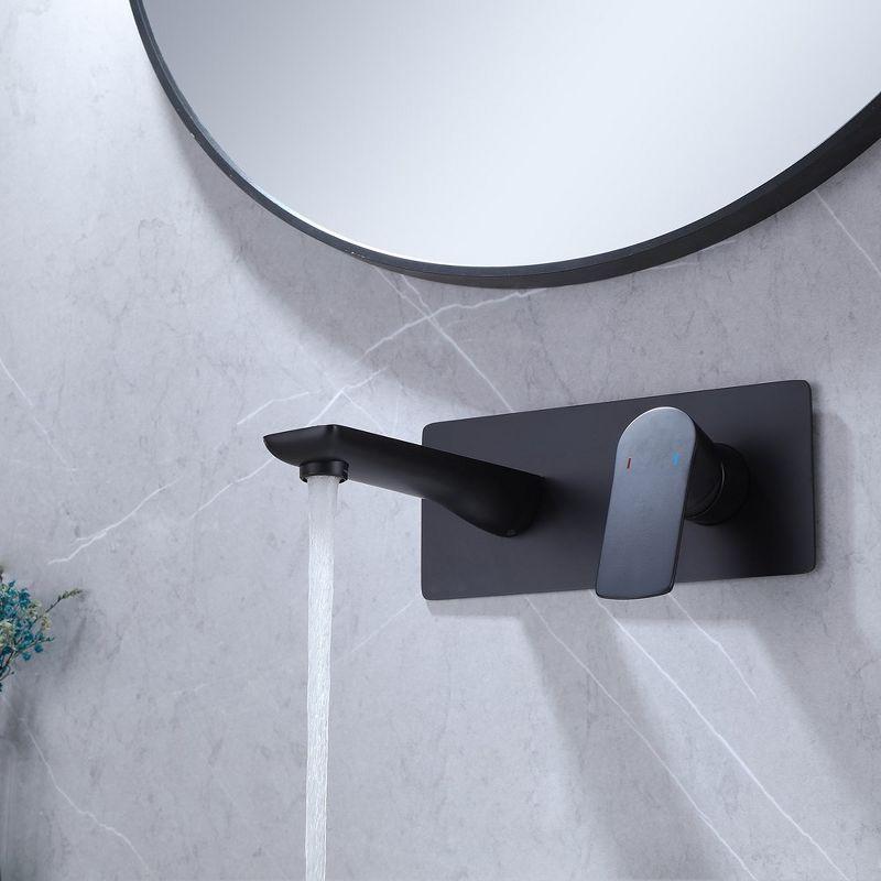 Wall Mounted Optional Single-handle Bathroom Faucet