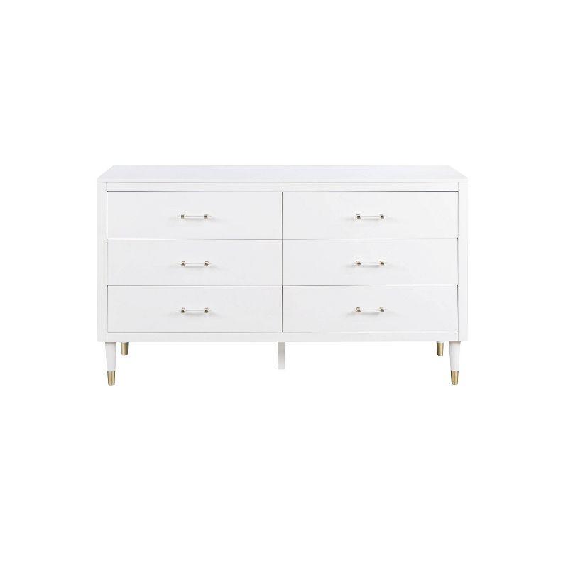 Stanton Modern 6 Drawer Dresser - Manhattan Comfort