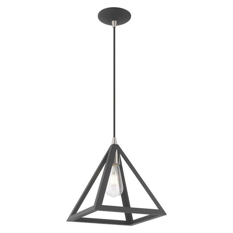 Livex Lighting Pinnacle 1 - Light Pendant in  Scandinavian Gray