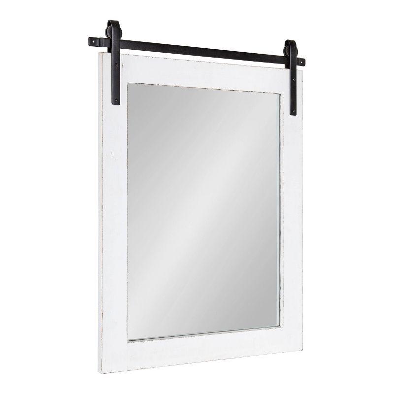 22&#34; x 30&#34; Cates Rectangle Wall Mirror White - Kate &#38; Laurel All Things Decor