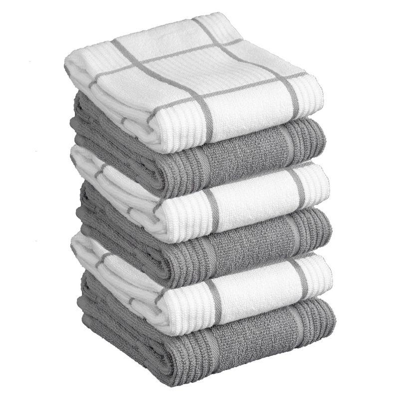 T-fal Solid and Check Dish Cloth