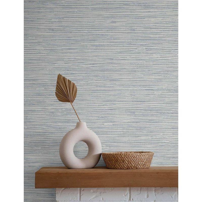 NextWall Cyprus Faux Grasscloth Peel and Stick Wallpaper