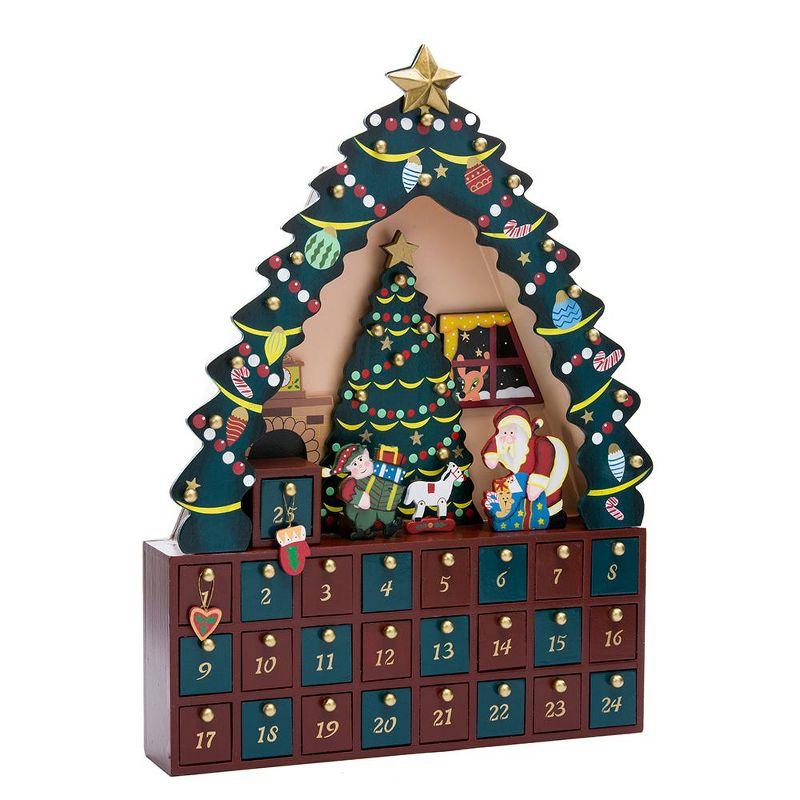 Kurt Adler Advent Christmas Tree Calendar