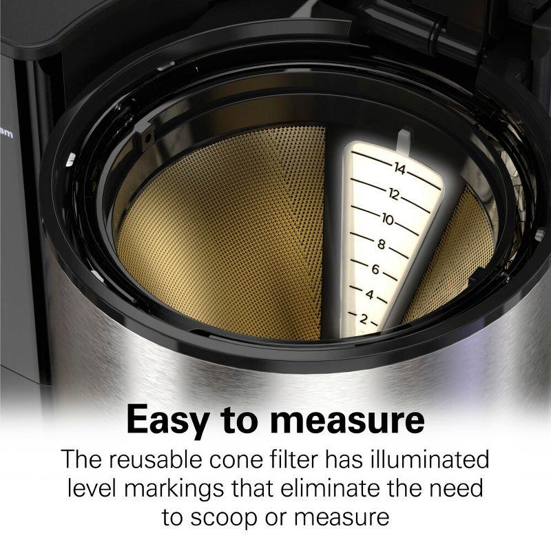 Hamilton Beach® Easy Measure 14 Cup Coffee Maker