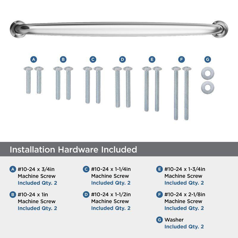 Amerock Renown 12 inch (305mm) Center-to-Center Polished Chrome Appliance Pull