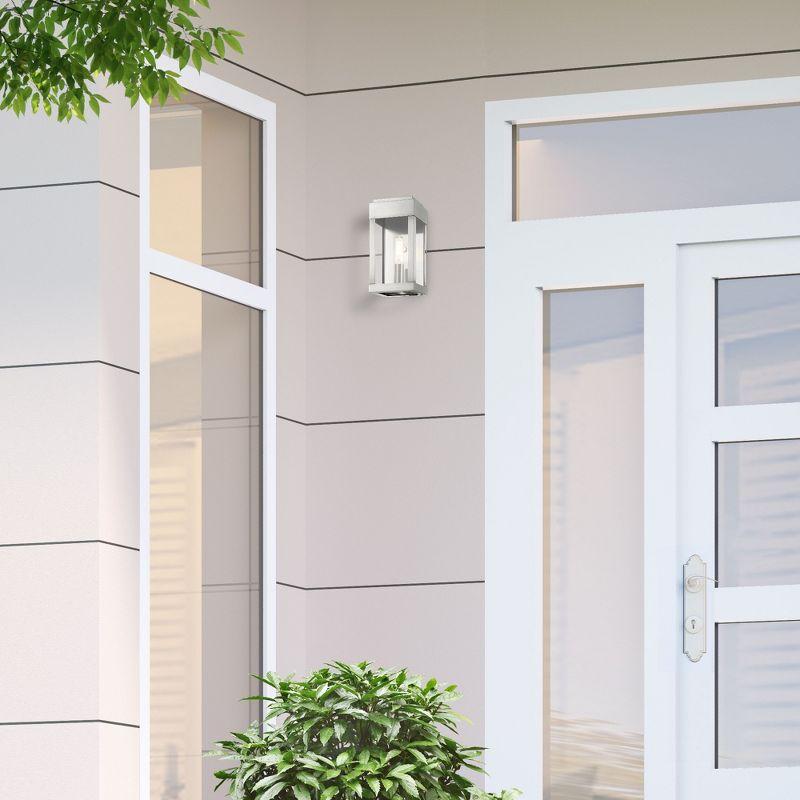 Livex Lighting York 1 - Light Wall Light in  Brushed Nickel