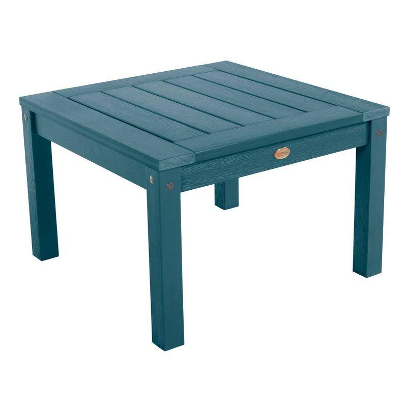 Adirondack Outdoor Side Table - Nantucket Blue - highwood: Poly Lumber, Fade & Weather-Resistant, 12-Year Warranty