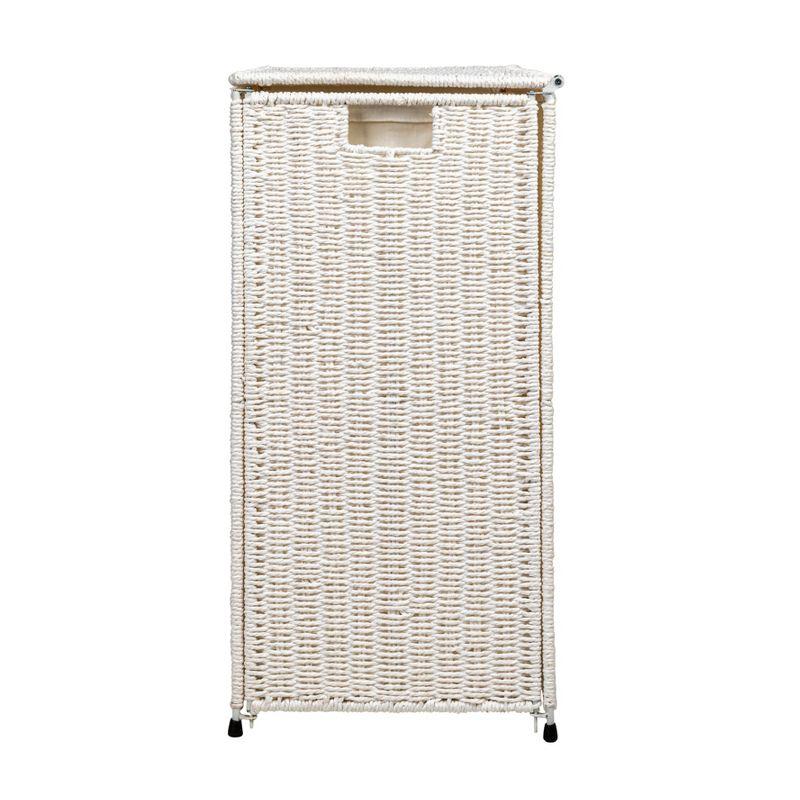 3 Compartment Laundry Sorter, Wicker Laundry Sorter