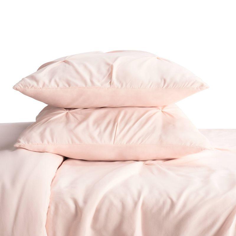 Serta Simply Clean Microfiber 3 Piece Duvet Cover Set