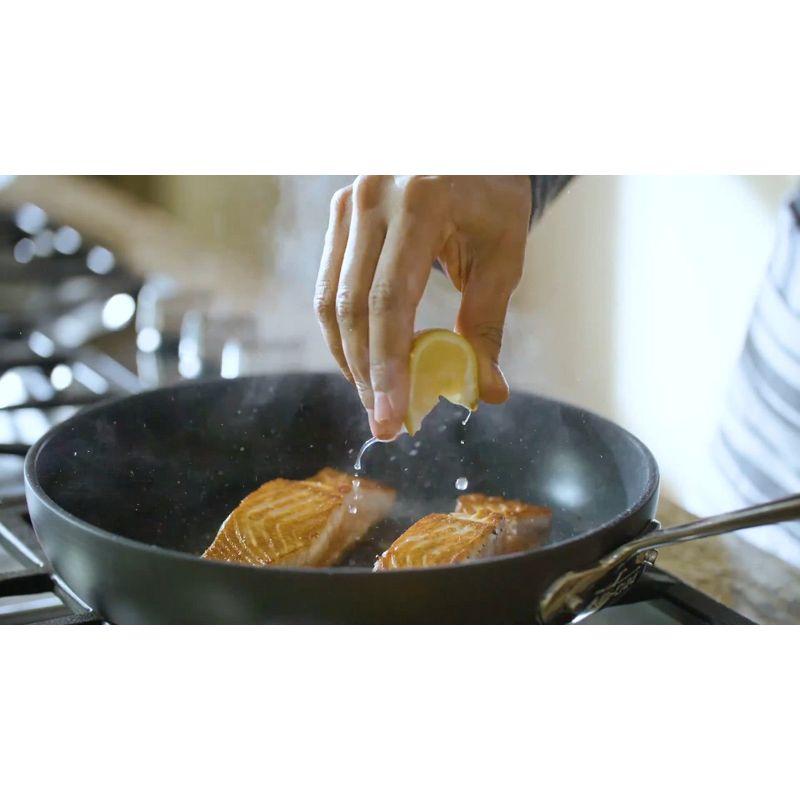 All-Clad 10" Nonstick Fry Pan, HA1 Hard Anodized Cookware, Black
