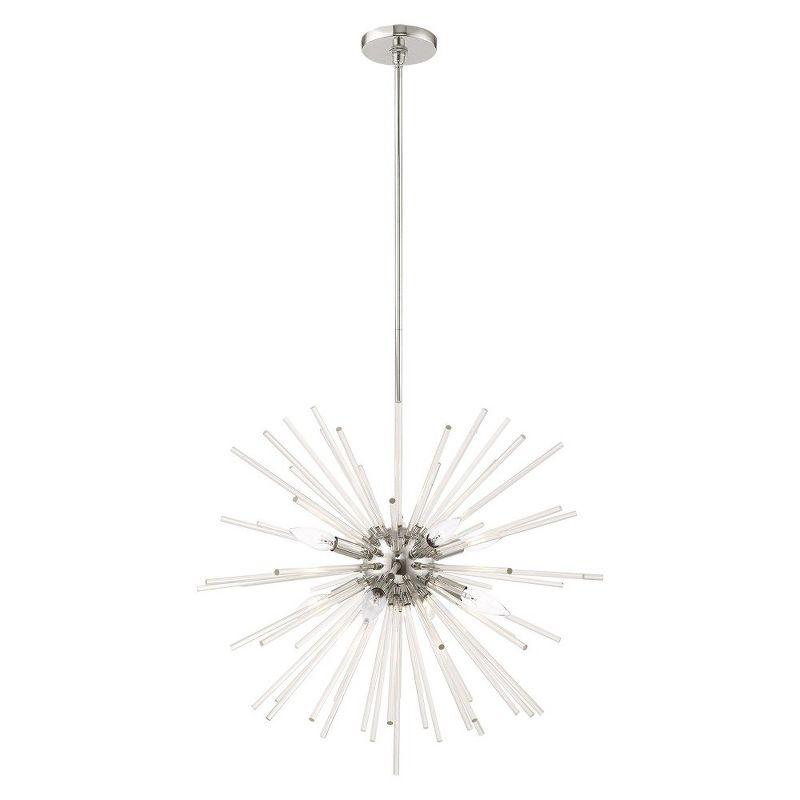 Livex Lighting Utopia 8 - Light Chandelier in  Polished Chrome