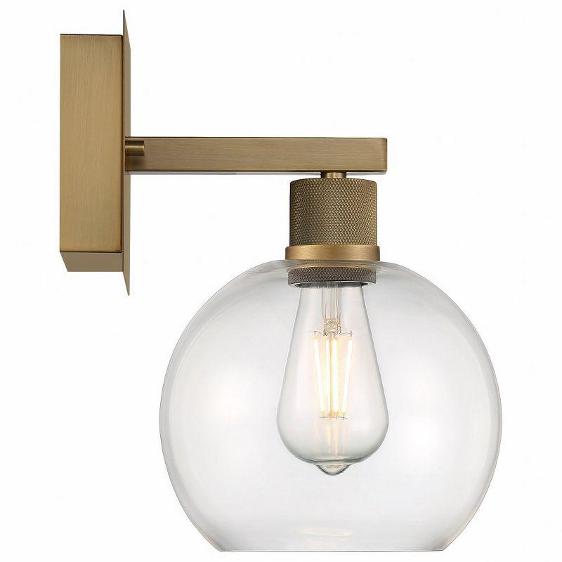 Access Lighting Port Nine 1 - Light Wall Light in  Antique Brushed Brass