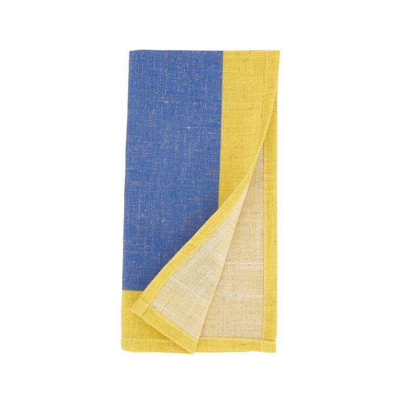 85% Polyester - 15% Linen No Pattern Rectangle Napkin