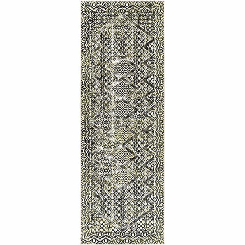 Hauteloom Rectangle Area Rug   Black