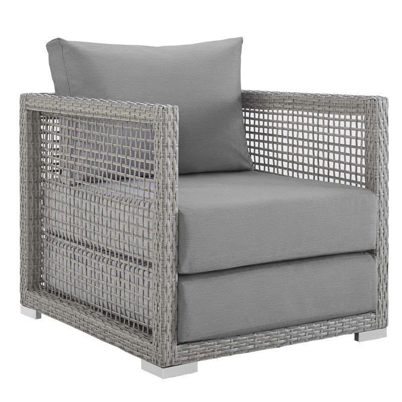 Modway Aura Rattan Outdoor Patio Armchair