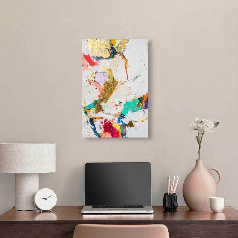 Art Remedy Bright Prism Minimalist Collage Style Wall Art by Art Remedy | Wayfair