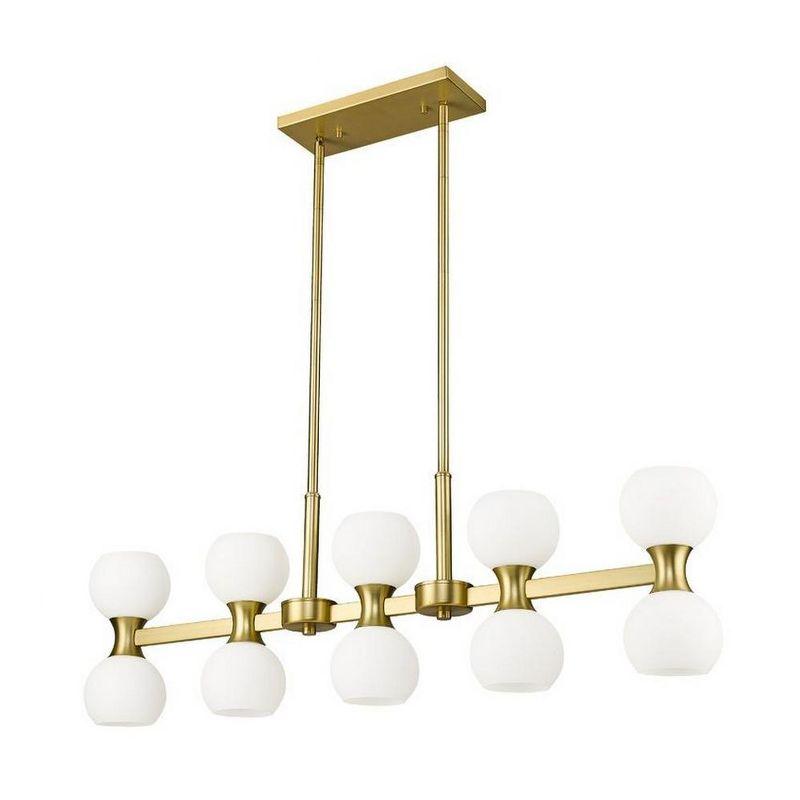 Z-Lite Artemis 10 - Light Island Pendant Light in  Modern Gold