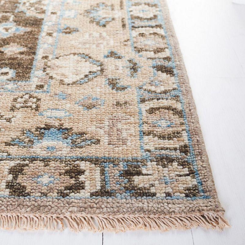 Oriental Hand Knotted 80% Wool And 10% Cotton Oriental Rug