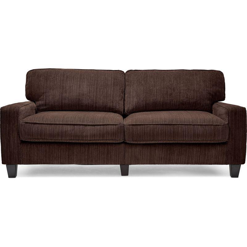 Serta Palisades Upholstered Tool-Free Assembly Straight Arm 78" Sofa for Living Room