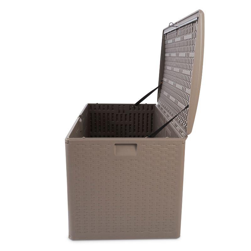 Plastic Development Group Plastic Development Group 48'' W 99 Gallons Water Resistant Resin Deck Box in Gray